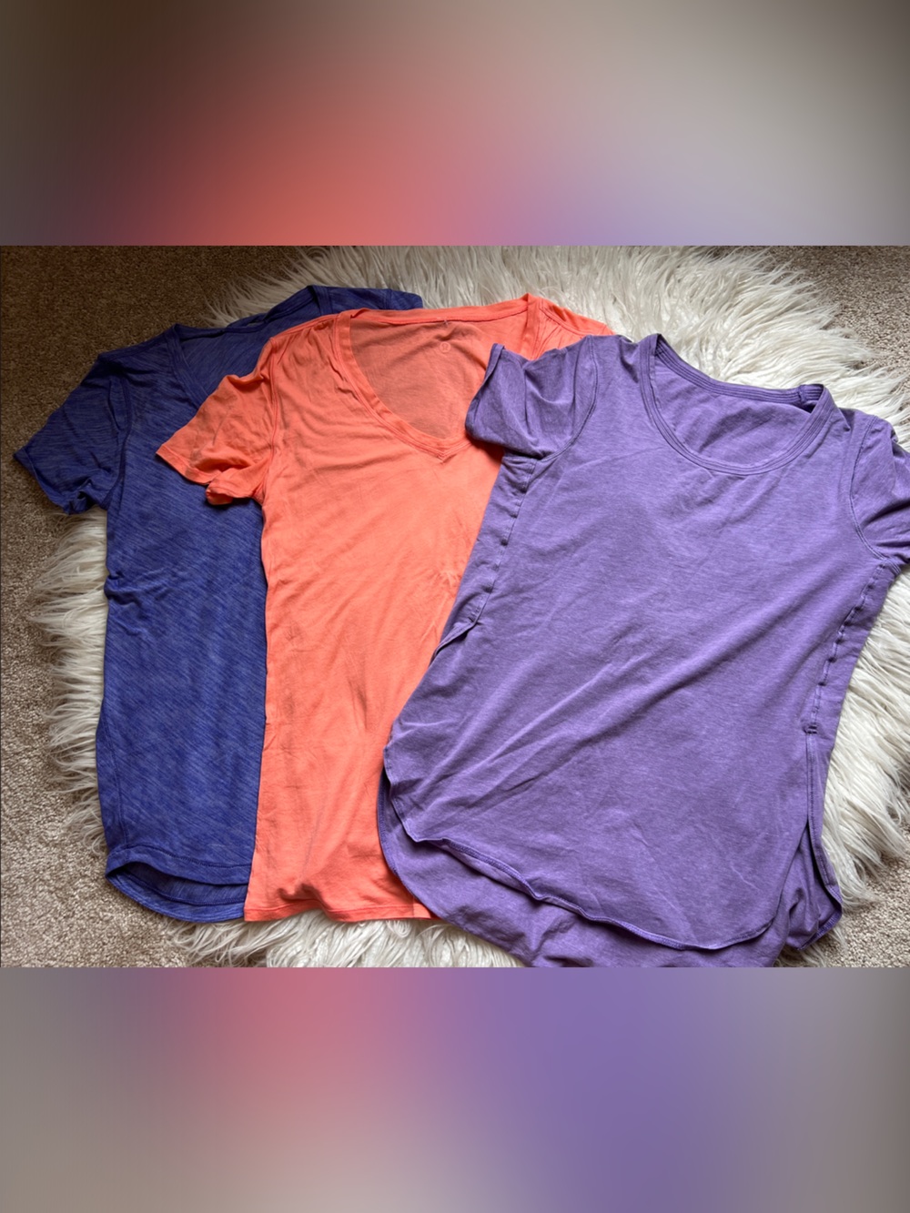 Lululemon Short Sleeve Tops (3)